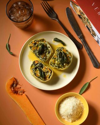 Butternut, Spinach, and Ricotta with a Butter Sage Sauce - 1kg