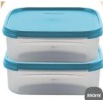 Space Saver Compact 850ml x 2 (Peacock Blue)