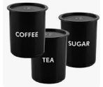 Tea Coffee Sugar Canisters