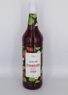 Dynastea Strawberry Mint Sugar-Free Syrup 750ml