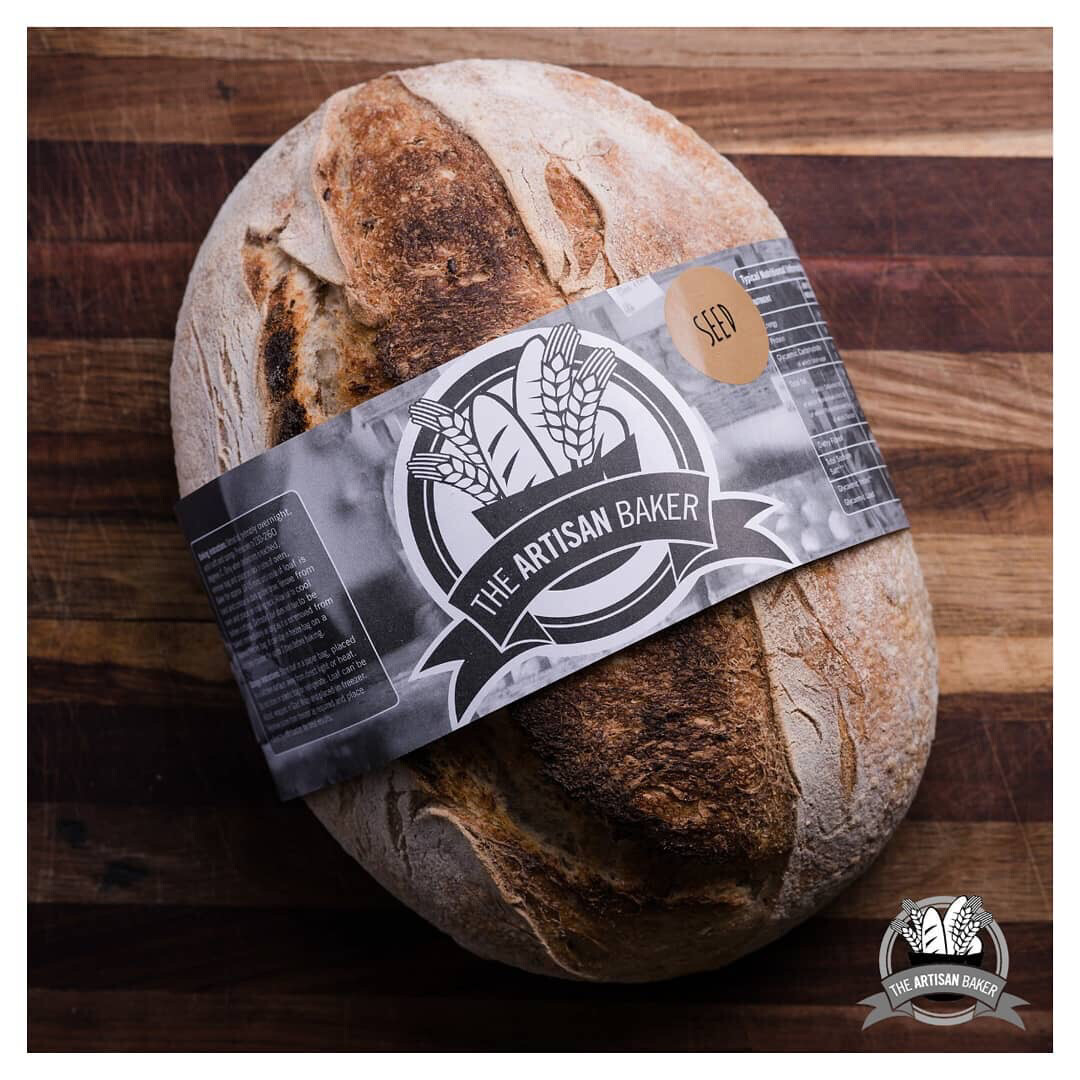 Seeded Sourdough Bread (Frozen &amp; Sliced)