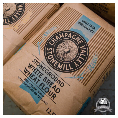 Champagne Valley Stoneground White Bread Flour 2.5kg