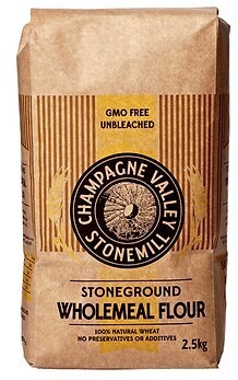 Champagne Valley Stoneground Wholemeal Flour 12.5kg