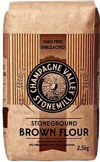 Champagne Valley Stoneground Brown Bread Flour 12.5kg