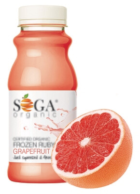 SOGA Frozen Organic Ruby Grapefruit Juice 250ml SOGA Frozen Organic Ruby Grapefruit Juice 250ml