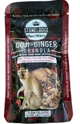 Stonelodge Goji-Ginger Granola Snack Pouch 40g