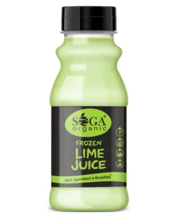 SOGA Frozen Organic Lime Juice 250ml