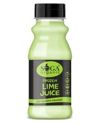 SOGA Frozen Organic Lime Juice 250ml