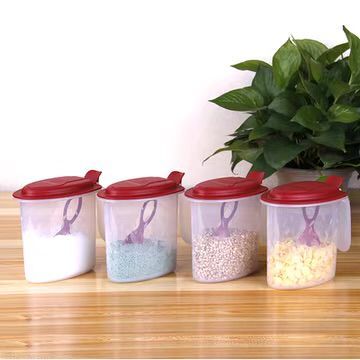 Bumbu container set (4) 500ML(Cranberry)