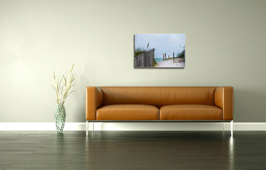 Leinwandbild Dünenpfad