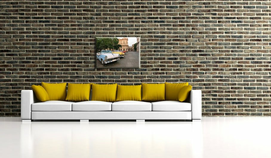 Leinwandbild Oldtimer Havanna