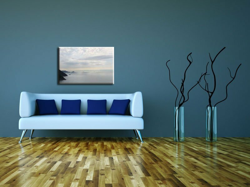 Leinwandbild Morgendämmerung