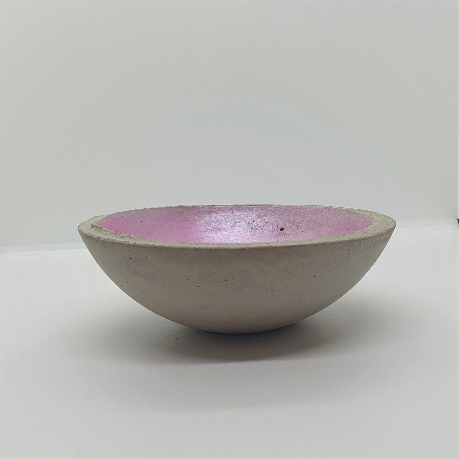 Dekoschale Beton rosa