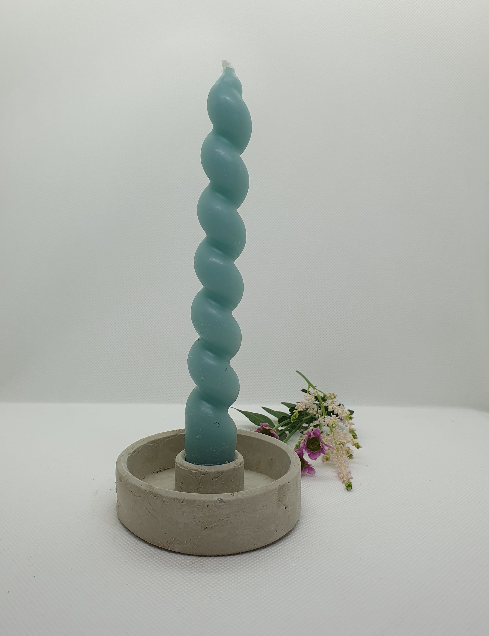 Runder Kerzenhalter für Stabkerzen