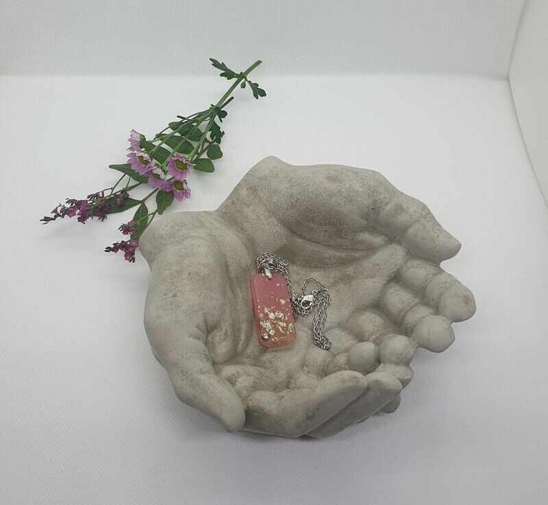 Dekoschale Hand Schmuckschale aus Beton Dekoschale Hand Schmuckschale aus Beton