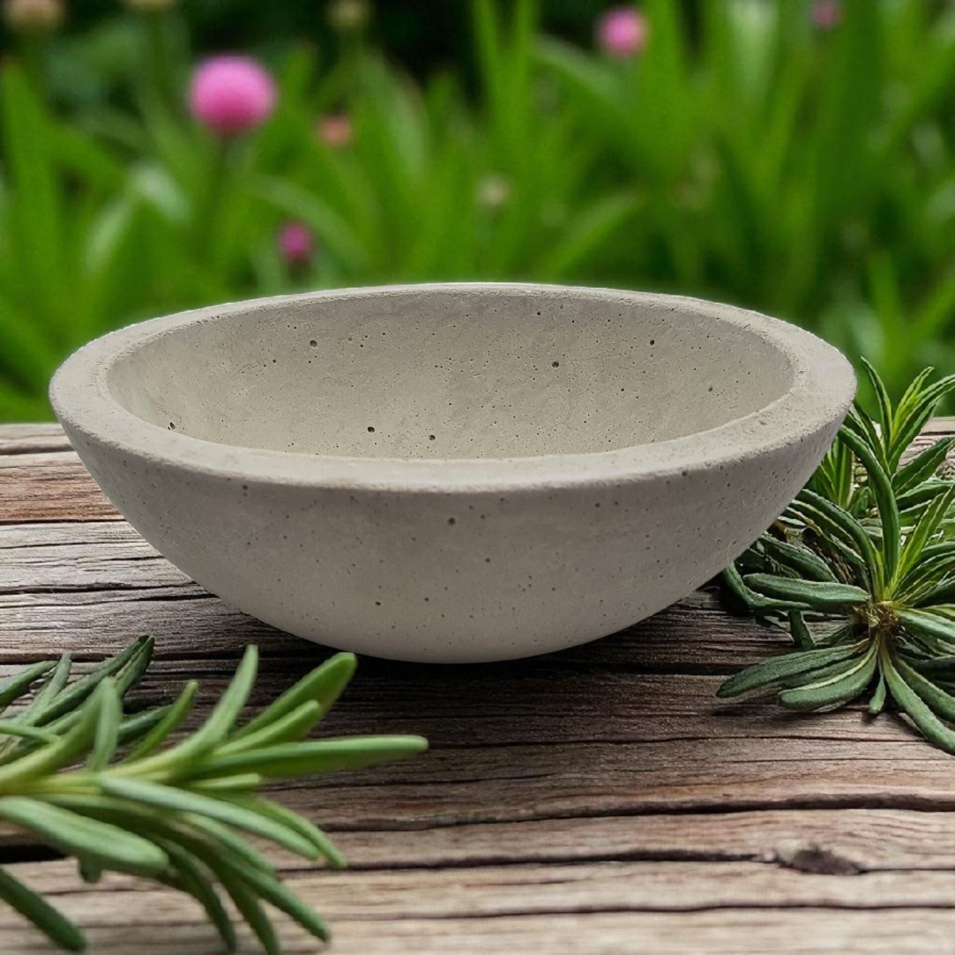 Beton Schale XL pur grau