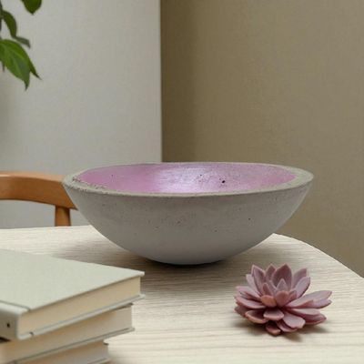 Beton Schale XL rosa vintage Beton Schale XL rosa vintage