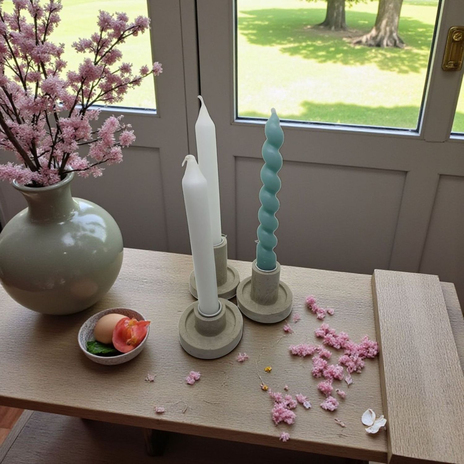 Beton Kerzenständer für Stabkerzen 3 Größen