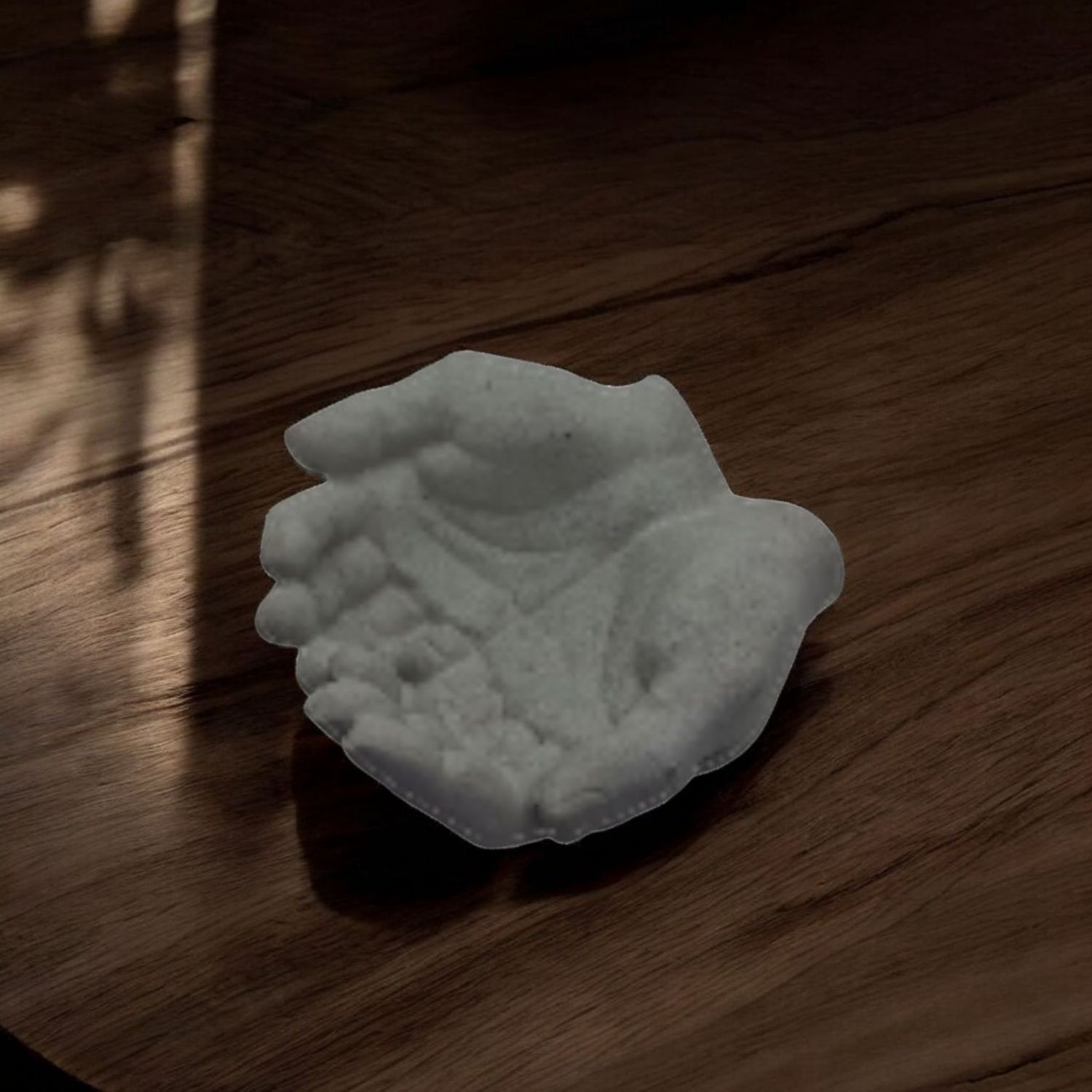 Dekoschale Hand Schmuckschale aus Beton Dekoschale Hand Schmuckschale aus Beton