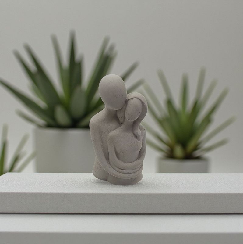 Figur aus Beton Pärchenfigur Skulptur