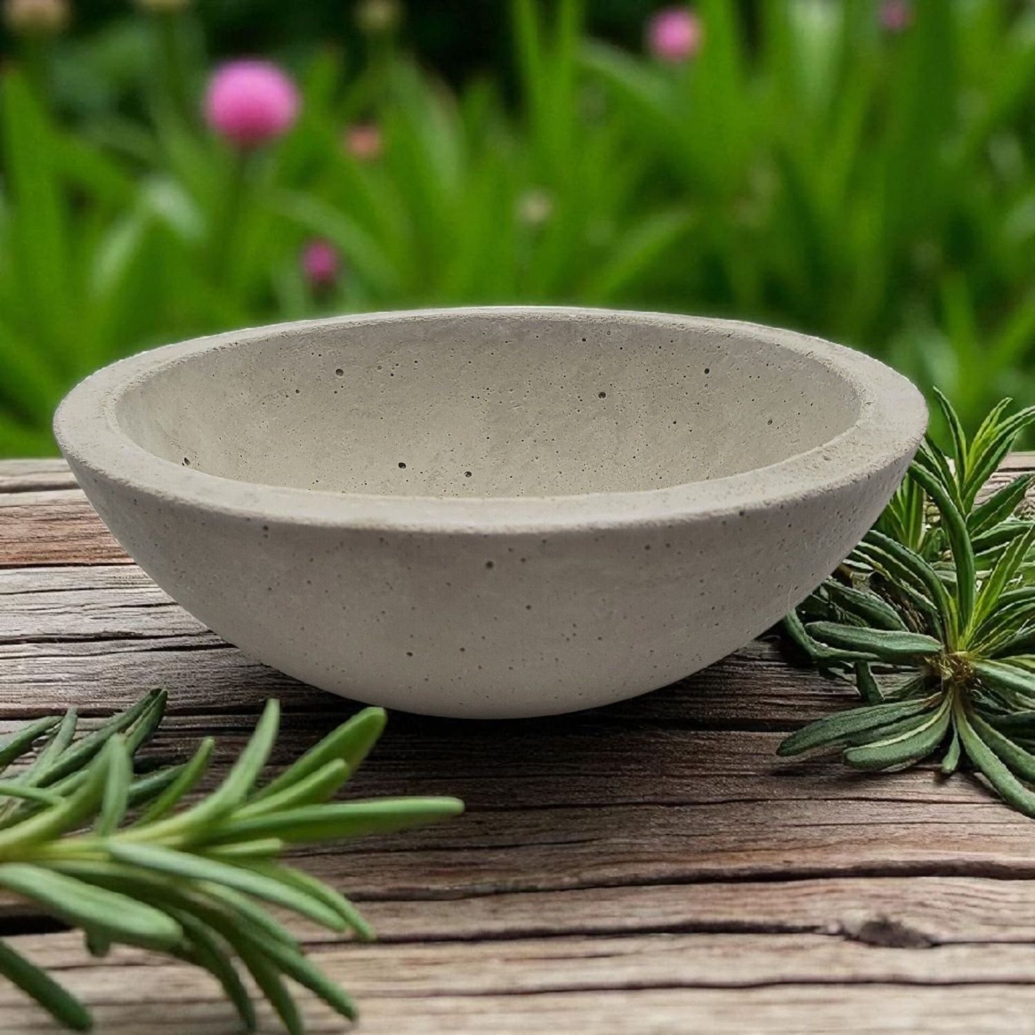 Dekoschale pur grau Beton Größe L Dekoschale pur grau Beton Größe L