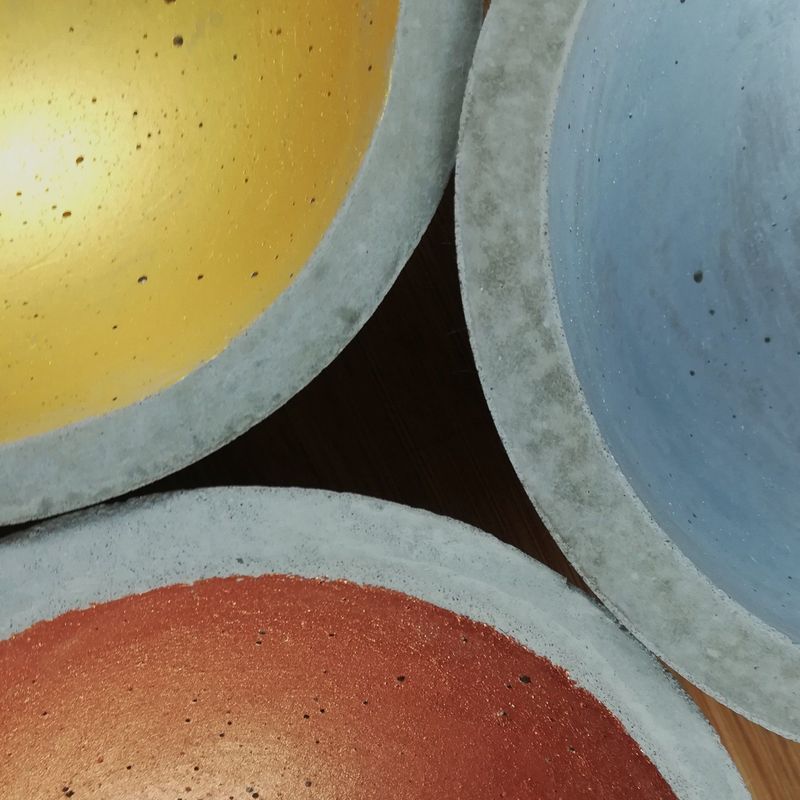 Dekoschale Beton Größe L verschiedene Farben