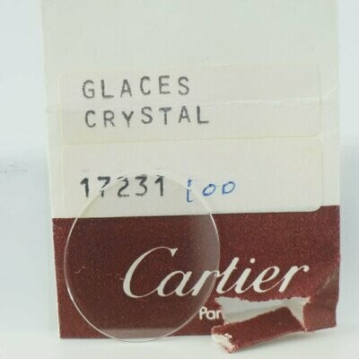 Cartier ARCADE GM/LM neues Ersatzglas OVP