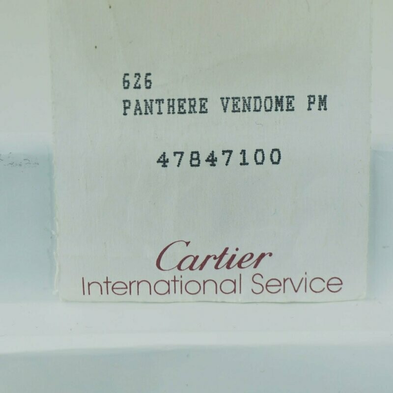 Cartier Panthere Vendome,  neues Ersatzglas OVP