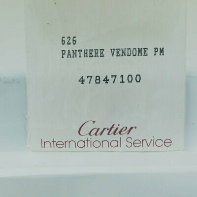 Cartier Panthere Vendome, neues Ersatzglas OVP