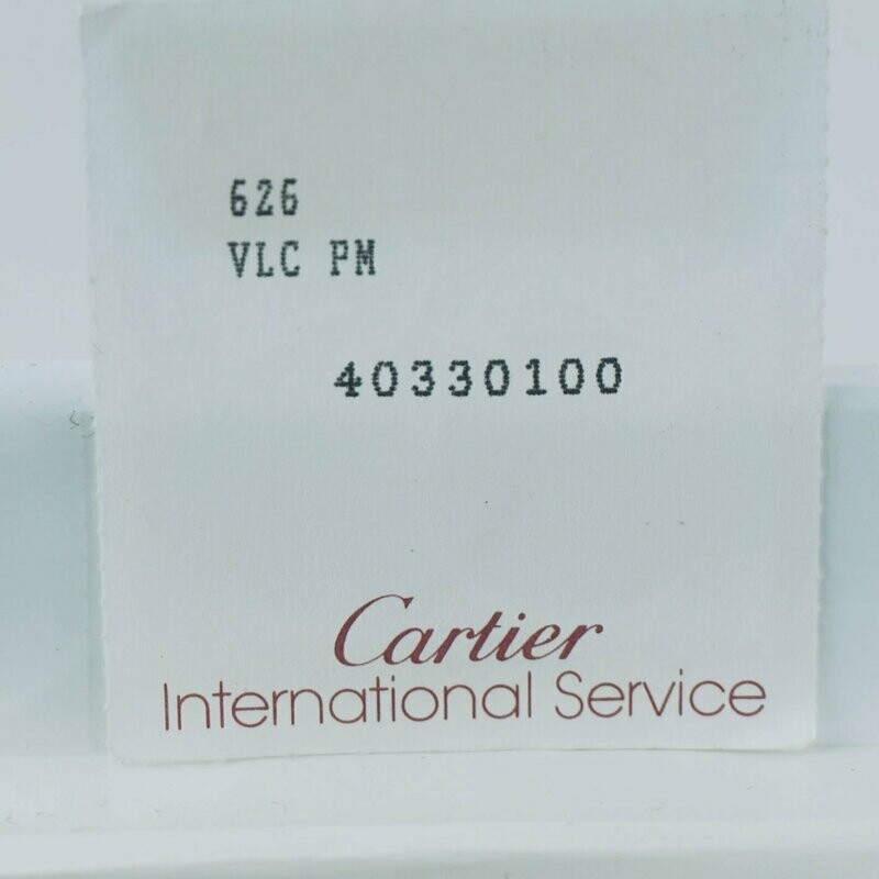 Cartier VLC PM/SM in Gold, Dreigold und Vermeil,  neues Ersatzglas OVP