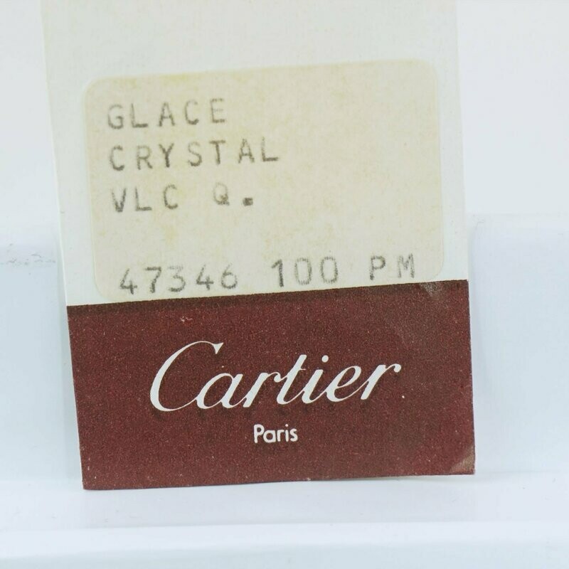 Cartier VLC PM/SM in Gold, 21mm Gehäuse,  neues Ersatzglas OVP