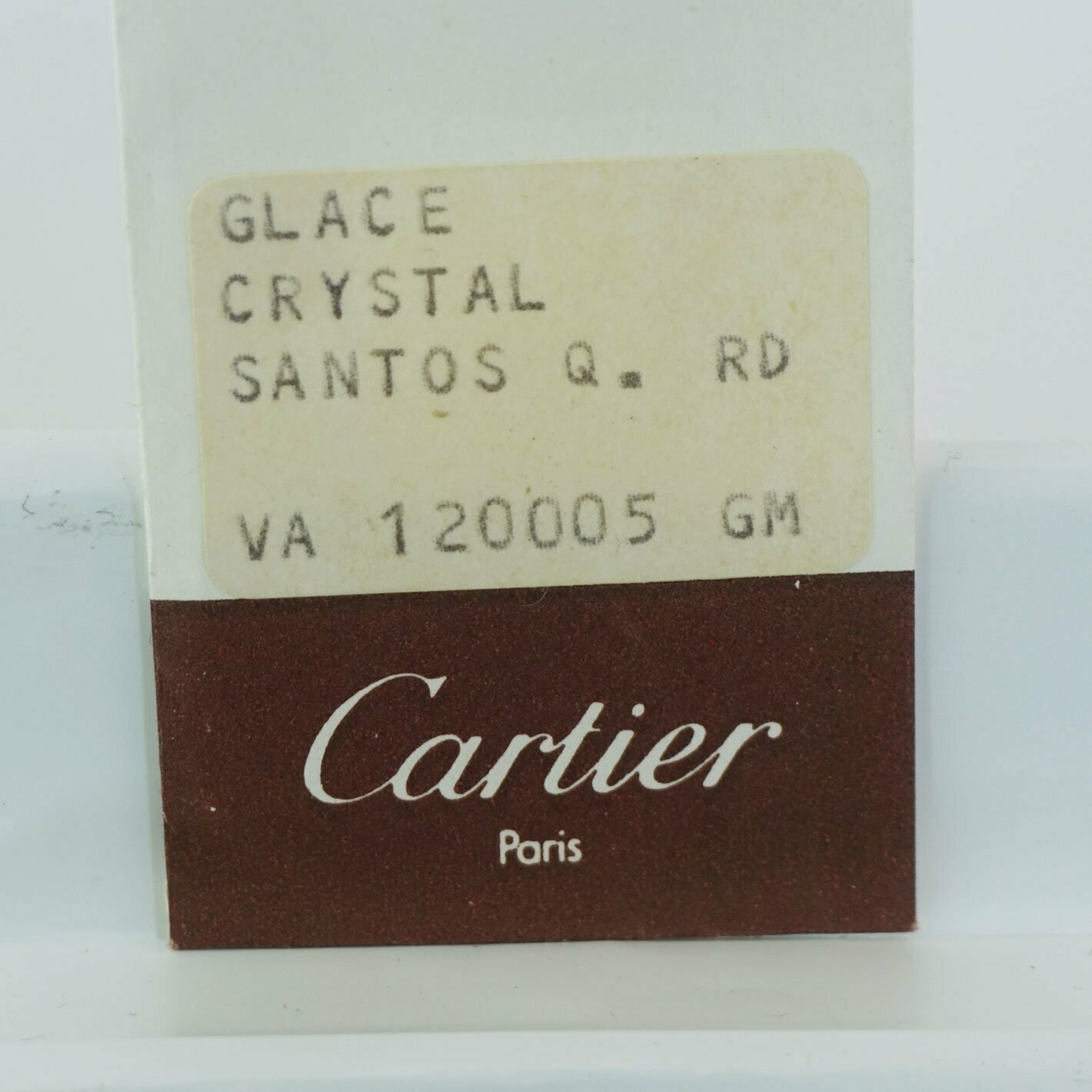 Neues Cartier Santos Ronde GM/LM Saphirglas