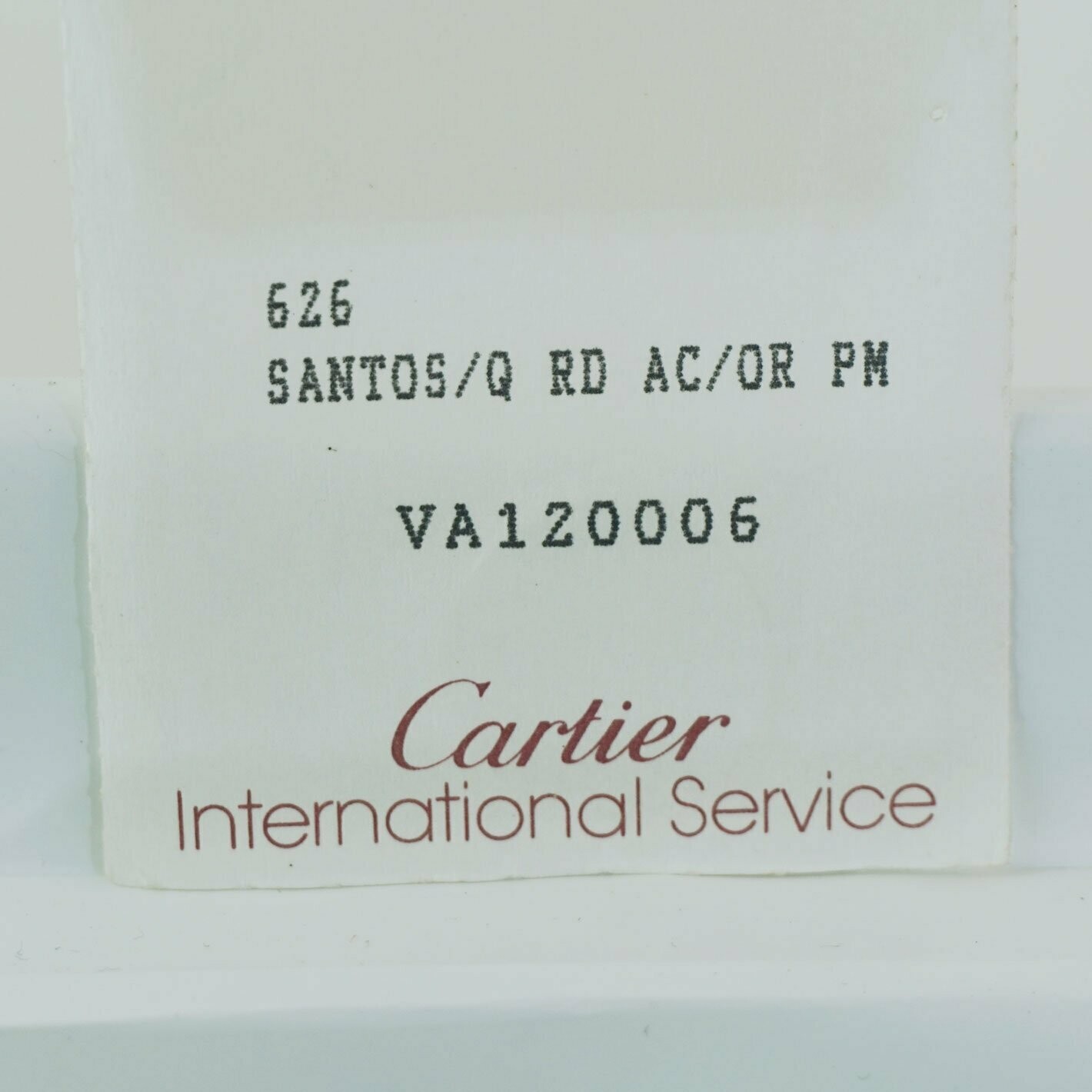 Neues Cartier Santos Ronde PM/SM Saphirglas