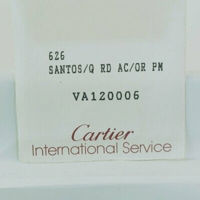 Neues Cartier Santos Ronde PM/SM Saphirglas