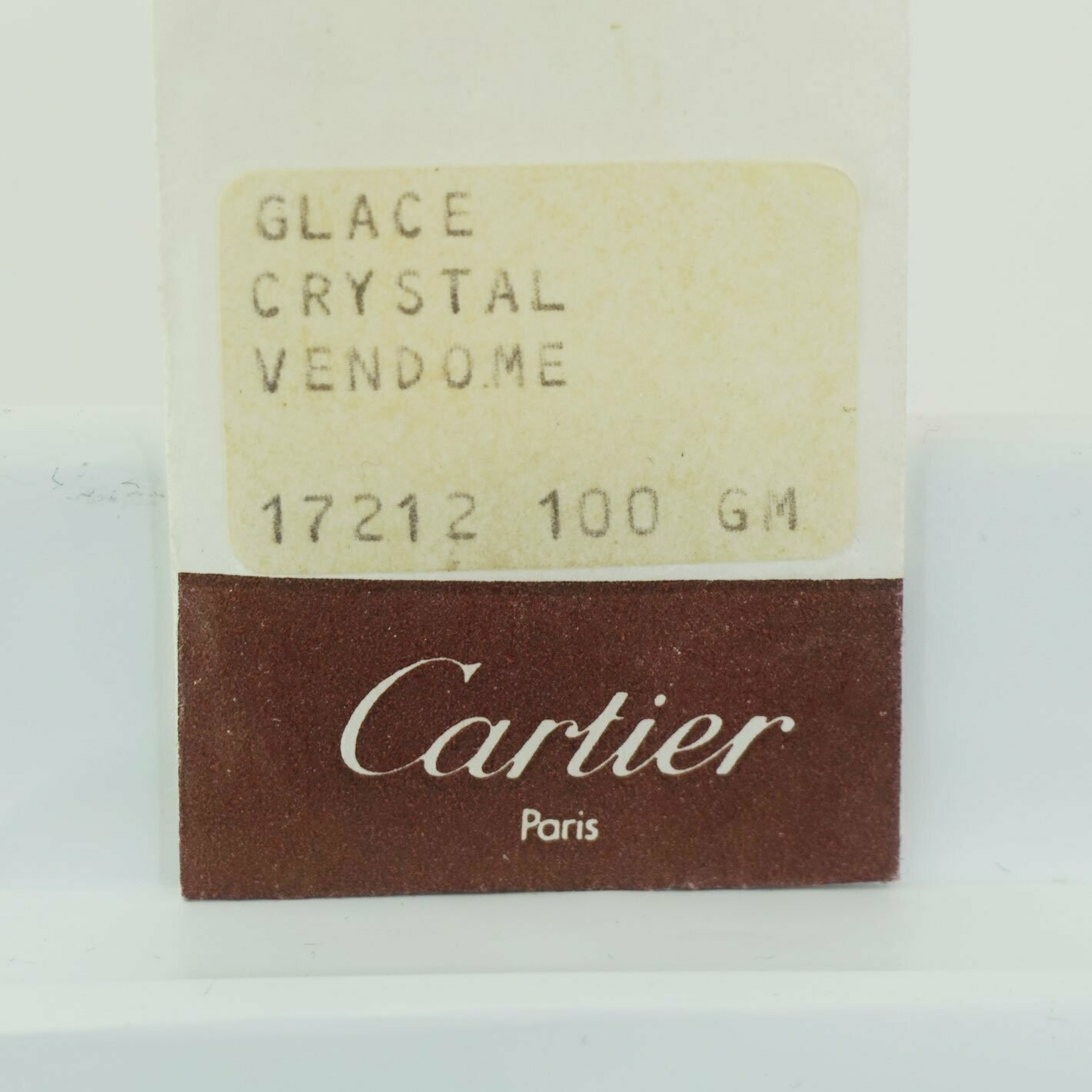 Cartier Vendome PM/SM neues Ersatzglas OVP