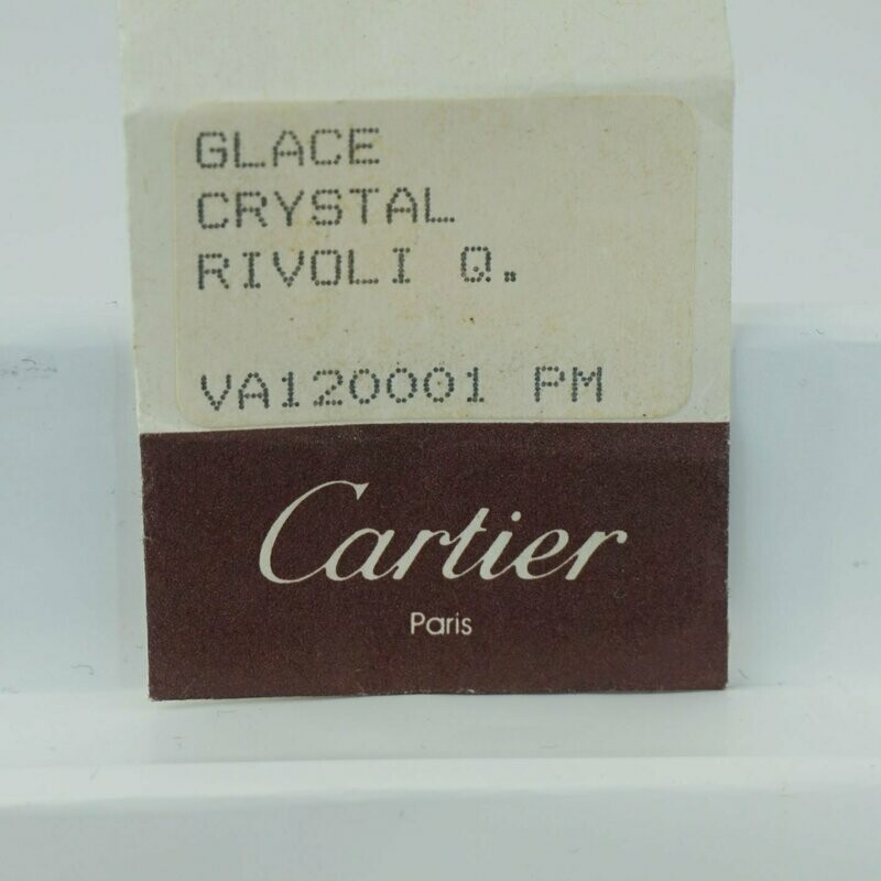 Cartier Rivoli / Colisee, neues Ersatzglas OVP