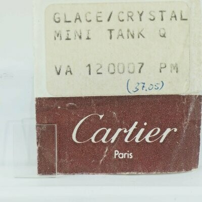 Cartier Tank Mini Louis Cartier, neues Ersatzglas OVP