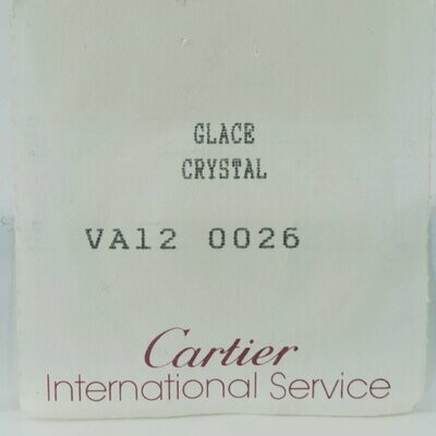 Cartier Pasha 35mm, neues Ersatzglas OVP