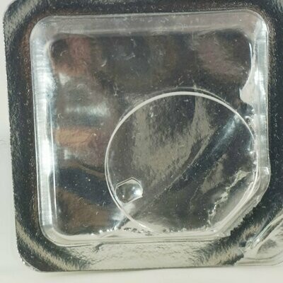 Cartier 25,5mm, neues Ersatzglas, flach, Lupe, OVP MX000NKQ