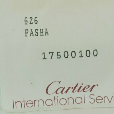 Cartier Pasha 38mm, neues Ersatzglas OVP