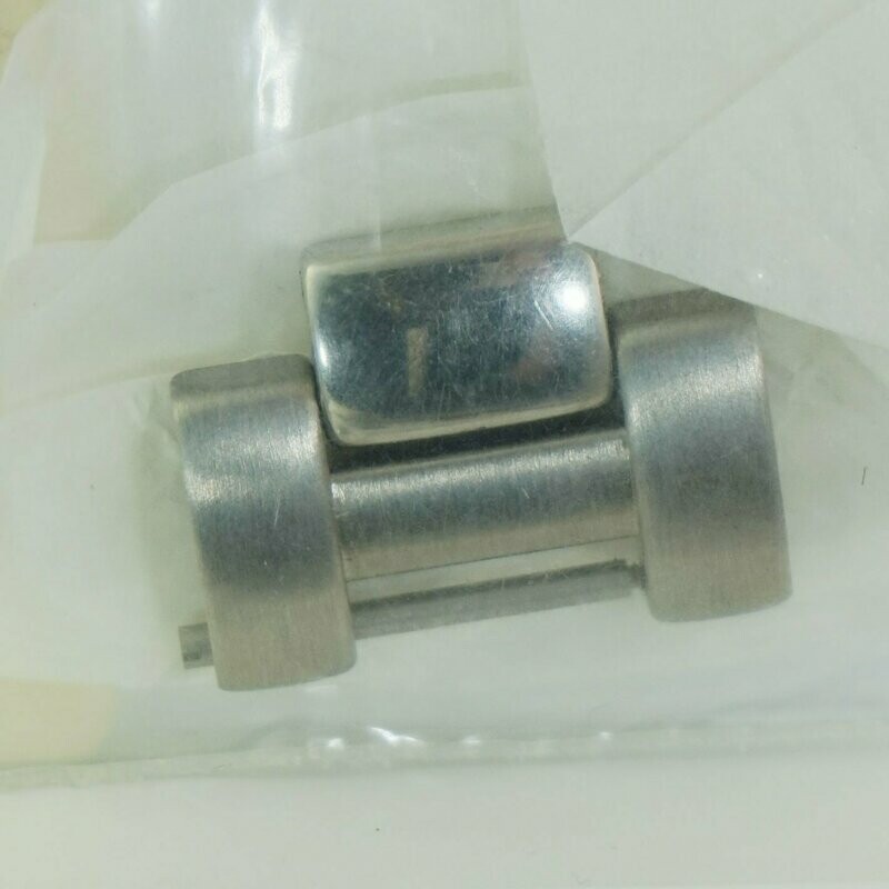 Cartier Pasha 35mm Ersatzglied Stahl 18mm, gewölbt neu!