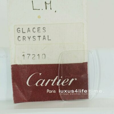 Cartier Square Incurvee GM/LM, neues Ersatzglas OVP