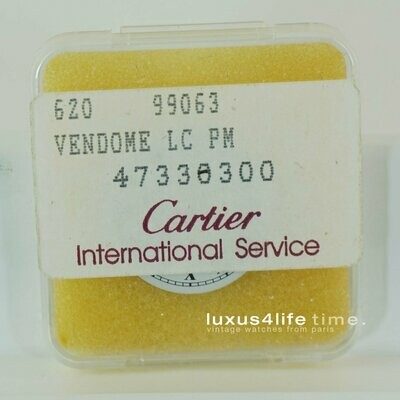 Cartier Zifferblatt für die LC Vendome PM/SM Gold und Dreigold Cal. 81