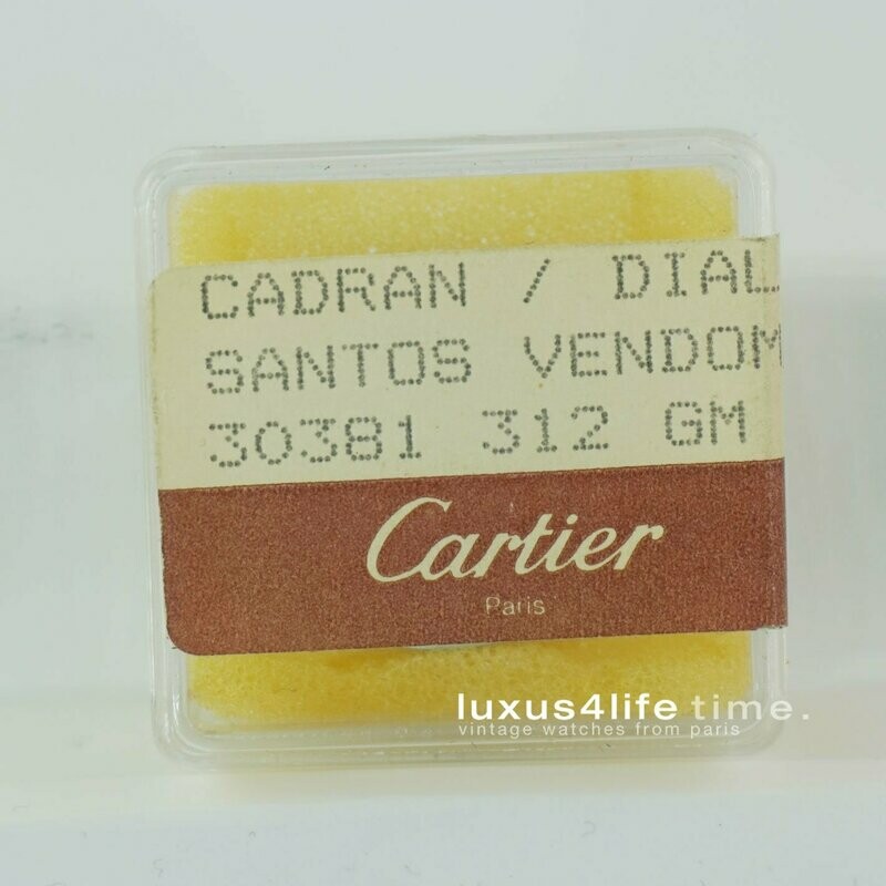 Cartier Zifferblatt Santos Vendome  GM/LM, Cal. 81 , NOS,