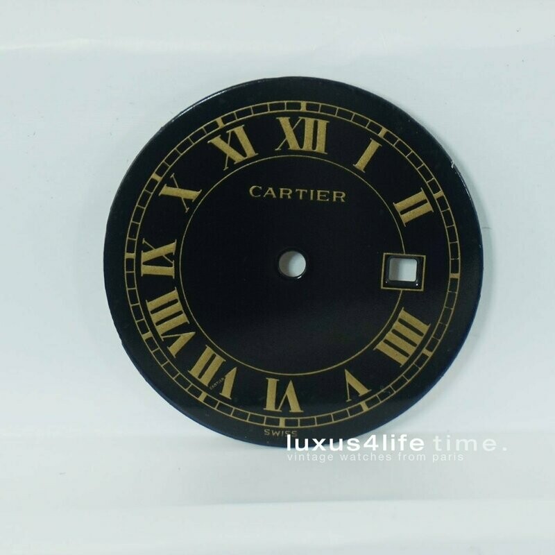 Cartier Zifferblatt Santos Ronde  GM/LM, Cal. 77 , NOS,