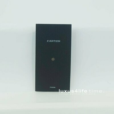 Cartier Zifferblatt Tank Alongee, schwarz, Lagerware