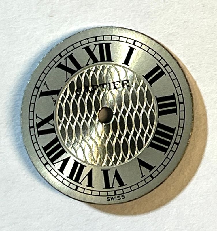 Cartier Zifferblatt 150 Jahre Cartier Jubiläumsblatt,  unbenutzte Lagerware