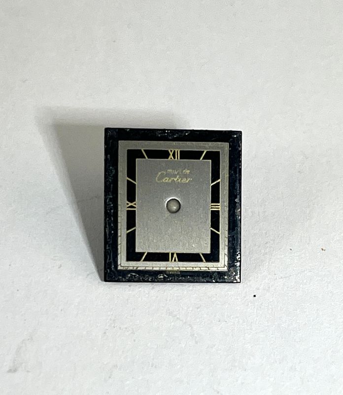 Cartier Zifferblatt Tank Quarz PM/SM Art Deco Design