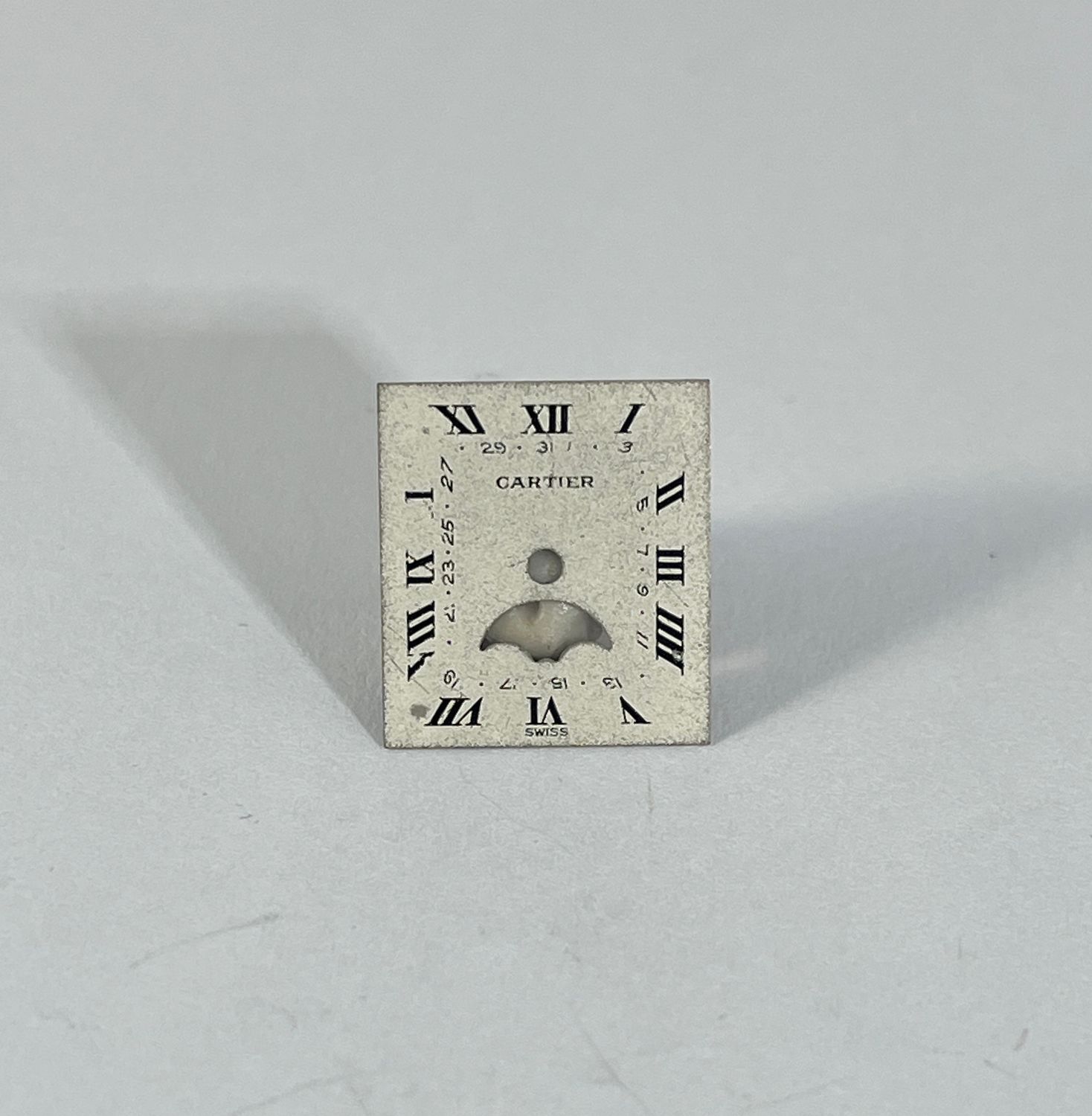 Cartier Zifferblatt Tank Louis Cartier Phase de Lune - used Cartier Zifferblatt Tank Louis Cartier Phase de Lune - used