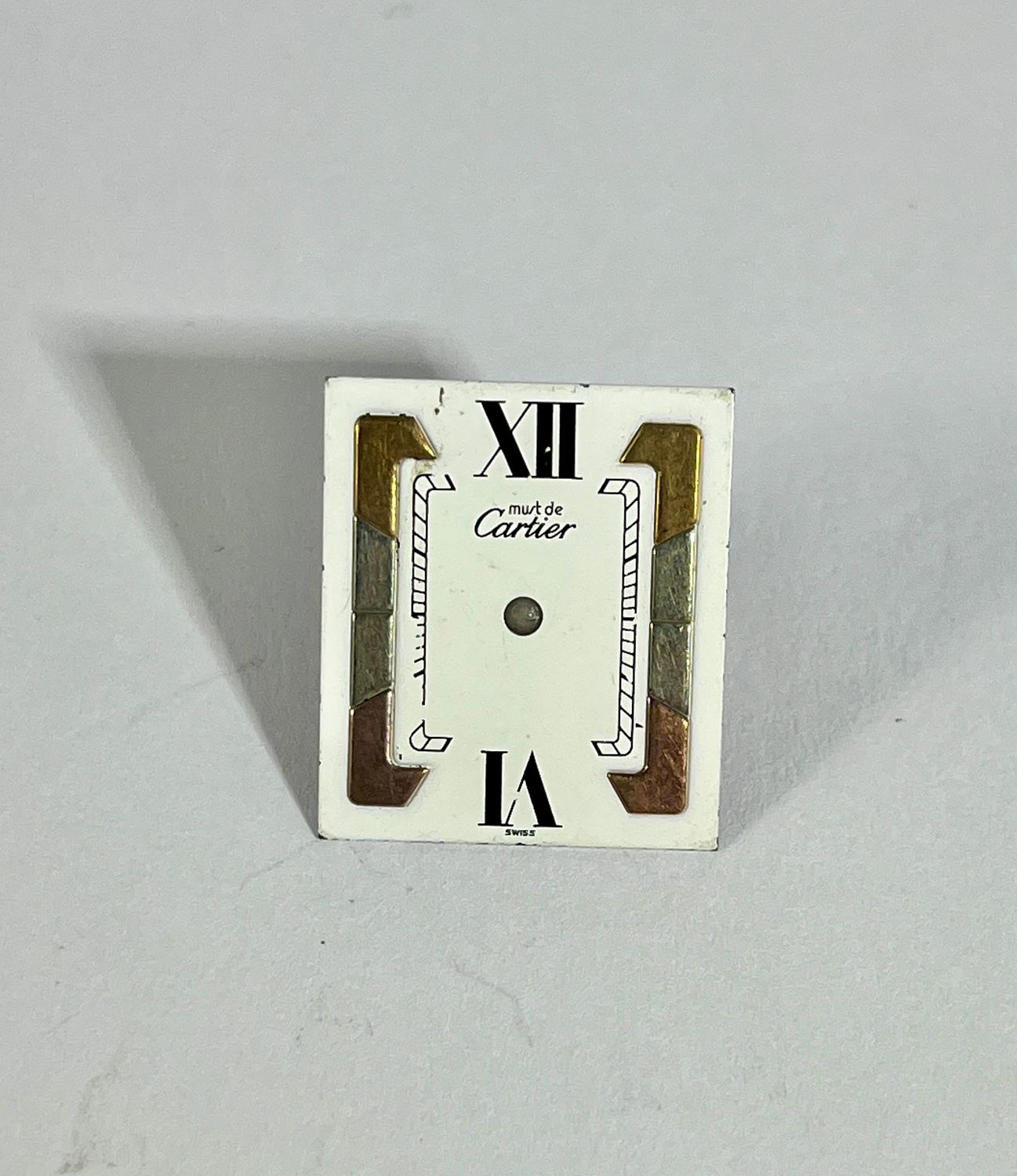Cartier Zifferblatt Tank Vermeil GM/LM Tri Color, Gebraucht Cal. 90 Cartier Zifferblatt Tank Vermeil GM/LM Tri Color, Gebraucht Cal. 90